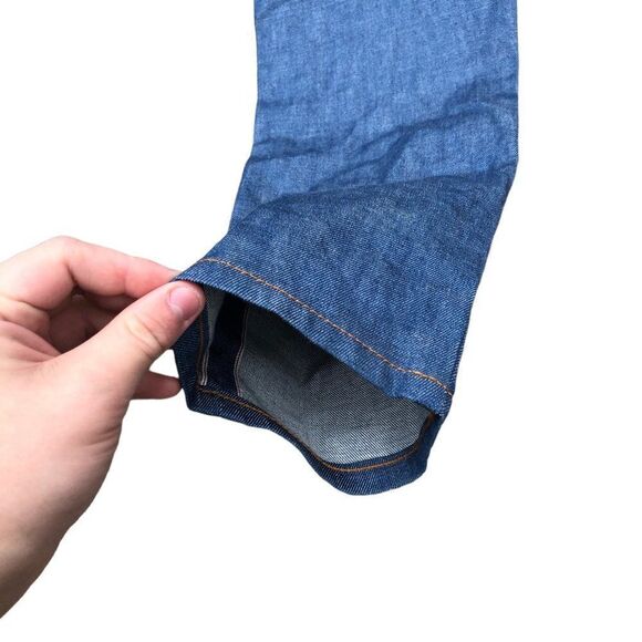 RARE Naked & Famous Selvedge Jeans Size 36 Rising Sun Selvedge Blue - Picture 8 of 11